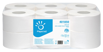 TOILETPAPIER MINI JUMBO PURE P6