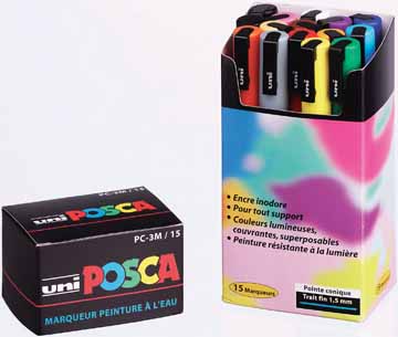 PAINTMARKER POSCA 1,5 15X
