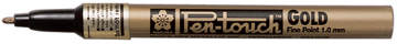 MARKER PEN-TOUCH 1MM F GOUD