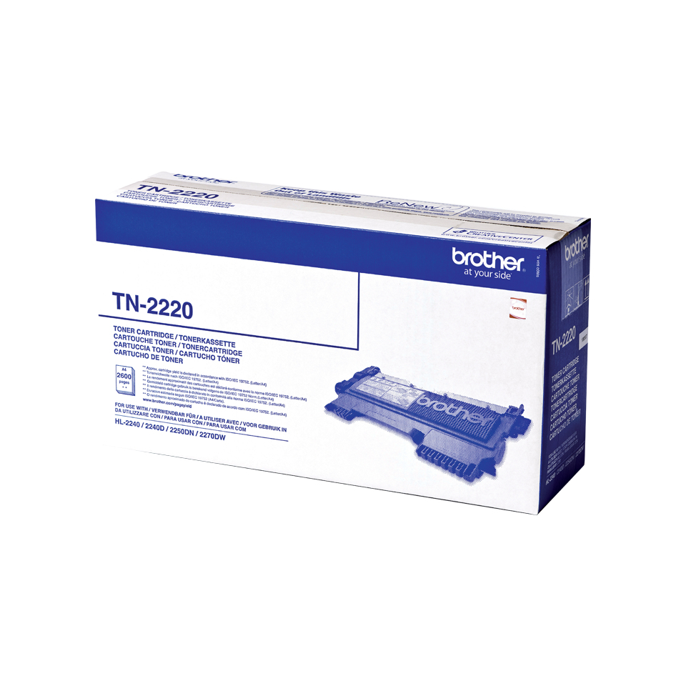 BROTHER TN-2220 toner zwart high capacity 2.600 pagina s 1-p
