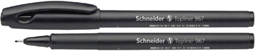 FINELINER 967 ZWART 0,4MM