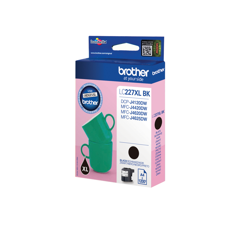 BROTHER LC-227XL inktcartridge zwart high capacity 1200 pagi