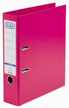 ELBA ORDNER PP A4 80MM ROZE