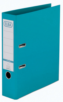 ELBA ORDNER PP A4 80MM TURKOOI