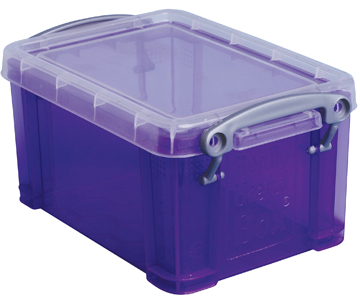 OPBERGDOOS 0,7L PURPER USEFUL