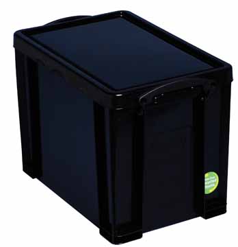 OPBERGDOOS 19L GERECYCL ZWART