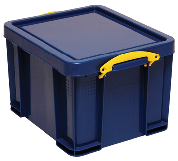 BOX 35L BLAUW+GELE HANDVATEN