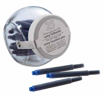 INKTPATR 25ST LAMY BLAUW POT