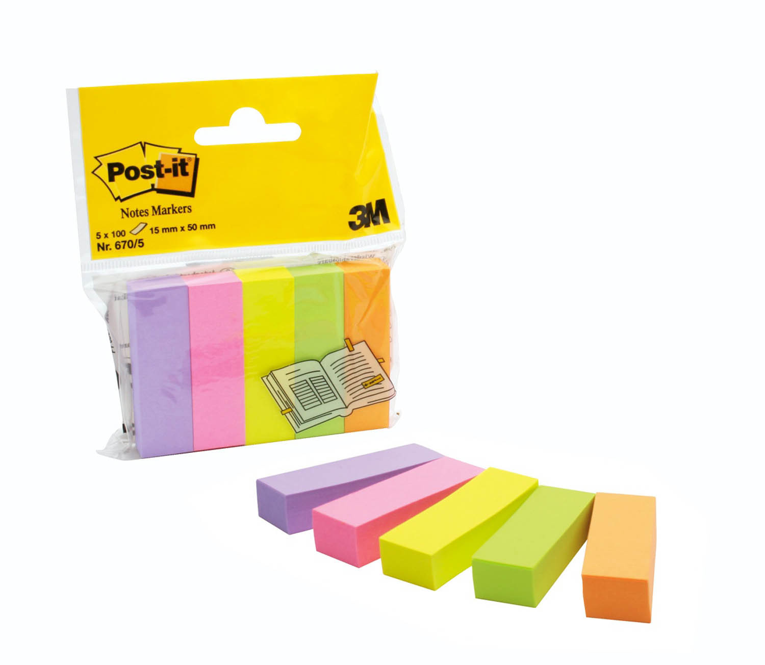 POST-IT NOTES MARKERS ASS.P5