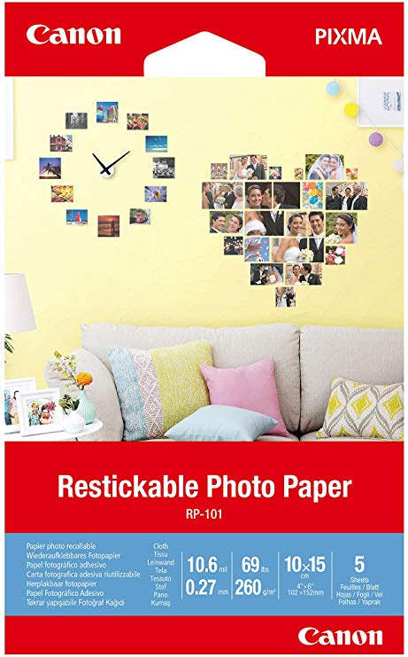 CANON RESTICKABLE PHOTO PAPER RP-101
