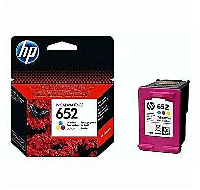 HP 652 Tri-color Original Ink Advantage Cartridge