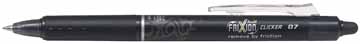 PILOT FRIXION CLICKER 07 ZWART