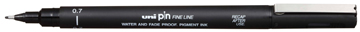 UNIPIN 0,7MM ZWART FINELINER