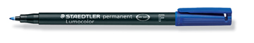 OHP MARKER LUMOCOLOR BLAUW 0,6