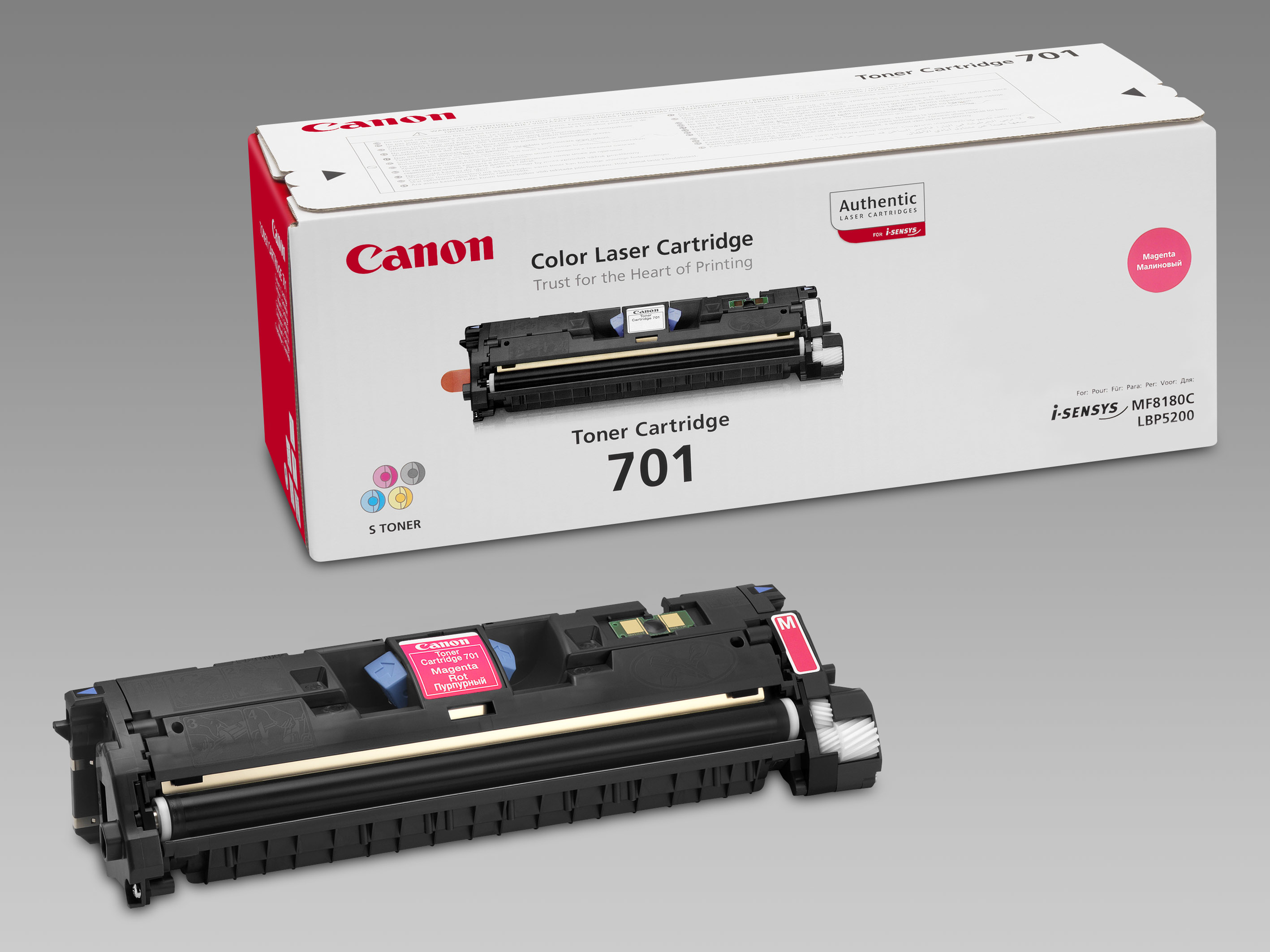 CANON 701L tonercartridge magenta low capacity 2.000 pagina