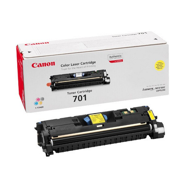 CANON 701 tonercartridge geel standard capacity 4.000 pagina