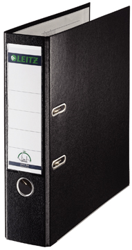 LEITZ ORDNER PP A4 8CM ZWART