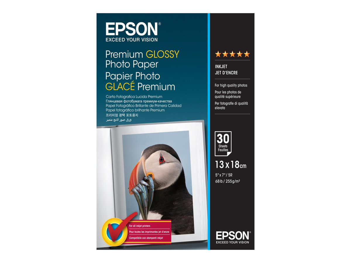 EPSON S042154 Premium glossy photo paper inktjet 255g/m2 130