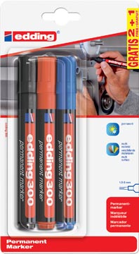 EDDING PERM MARKER 300 2+1