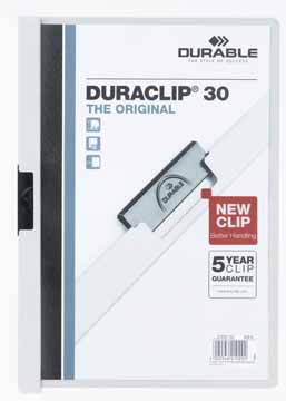 DURABLE DURACLIP WIT 30MM