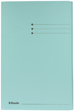 ESSELTE 3KLEPMAP FOLIO BLAUW