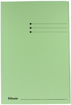 ESSELTE 3KLEPMAP FOLIO GROEN
