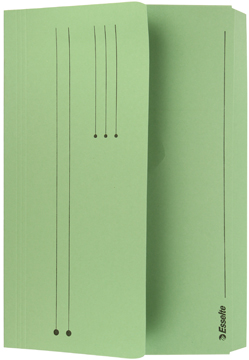 ESSELTE POCKET FILE FOLIO GROEN