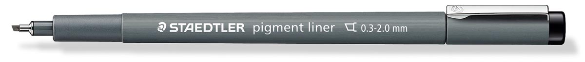 PIGMENT LINER BEITELP 2MM ZW