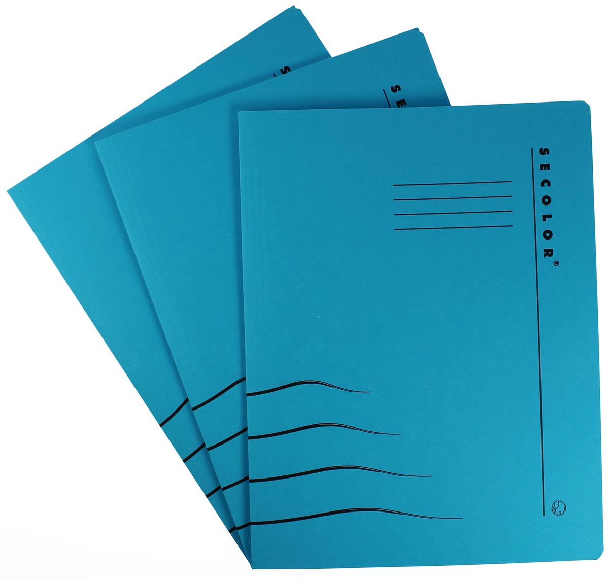 SECOLOR CLIPMAP A4 BLAUW
