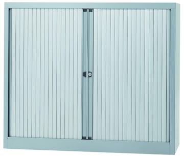 BISLEY ROLDEURKAST ZILVER 2BRD H103CM