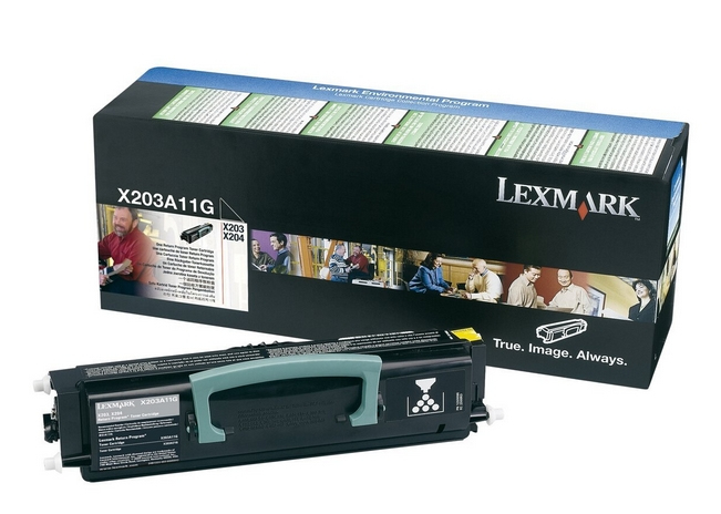 LEXMARK X203N,  X204N tonercartridge zwart standard capacity