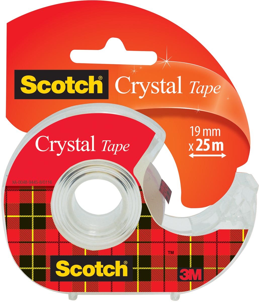SCOTCH CRYSTAL TAPE 19X25 24X
