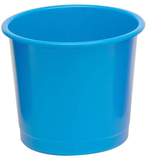 PAPIERMAND 14L BLAUW 5STAR