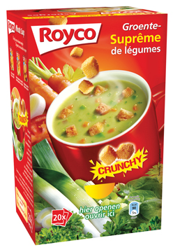 ROYCO SOEP GROENTEN+KORST 20st