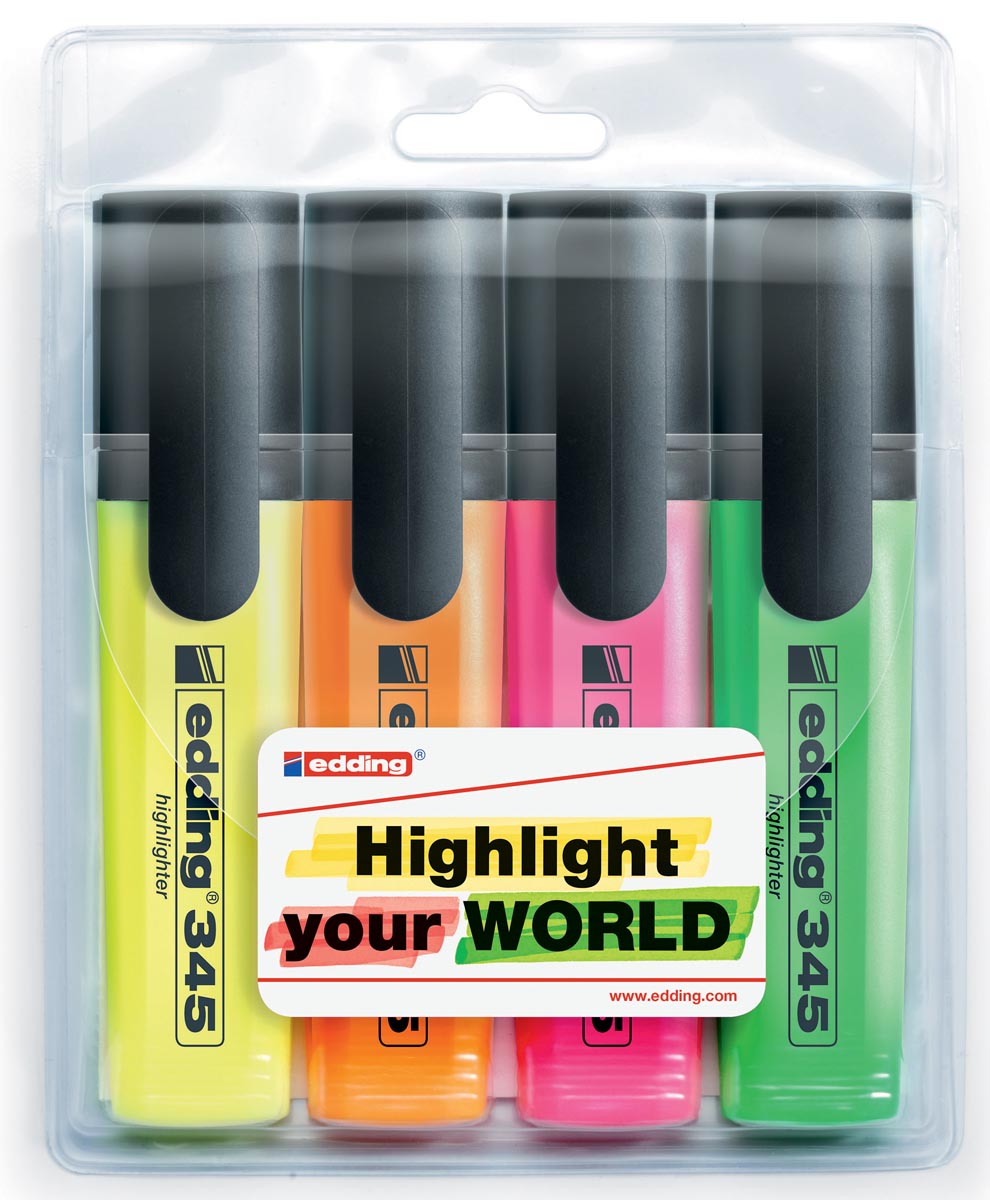 E345 MARKEERSTIFT ETUI ASS X4