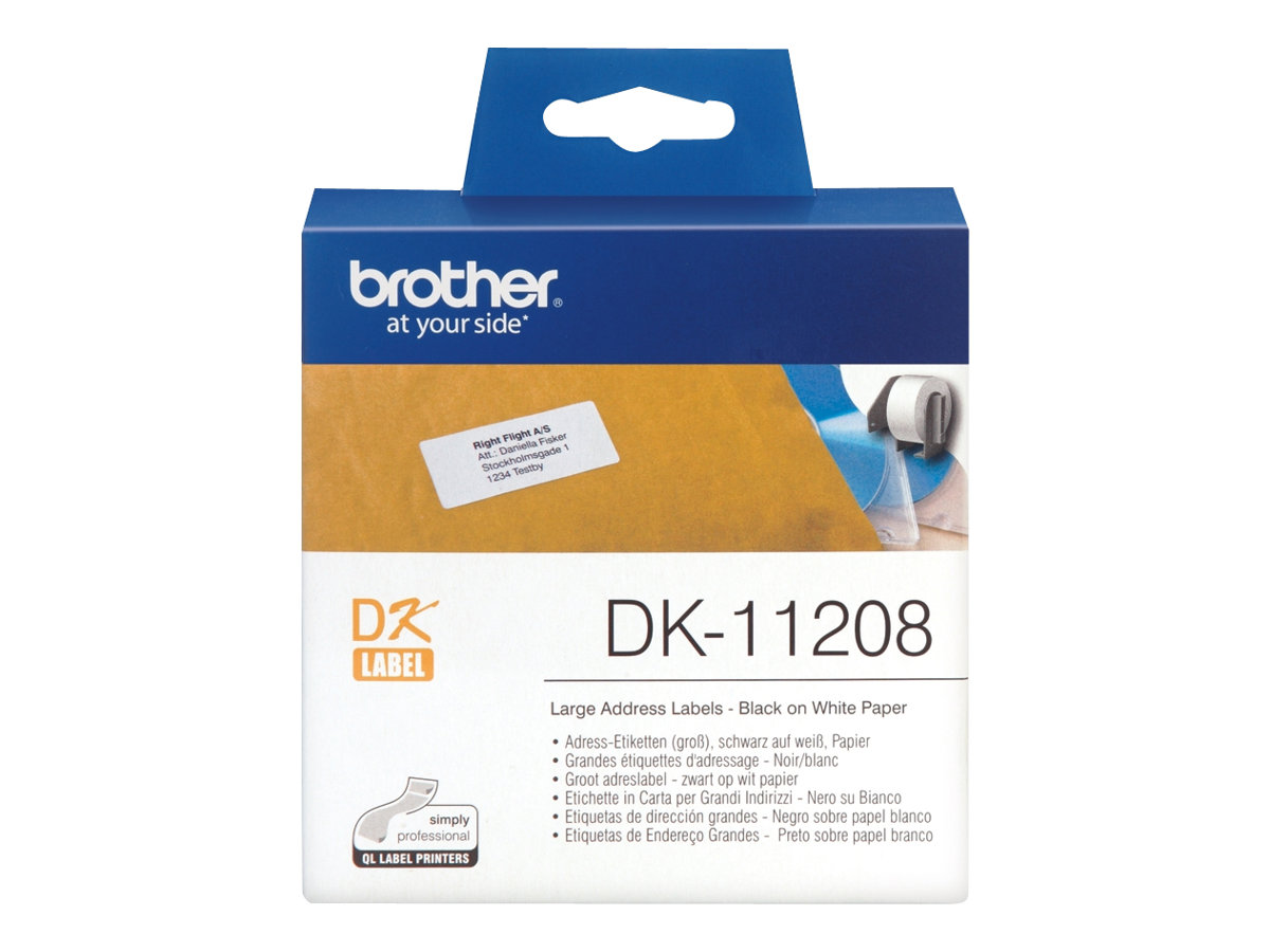DS 400 ADRESLABEL PAPIER 38X90
