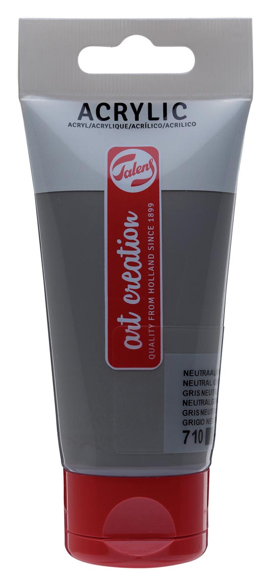 ACRYL AC NEUTR GRIJS TUBE 75ML