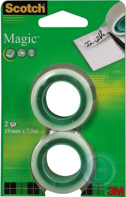 SCOTCH MAGIC TAPE VULLING 2X19MMX7.5 2st BL