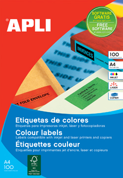 APLI 105X148 GROEN ILC 20P