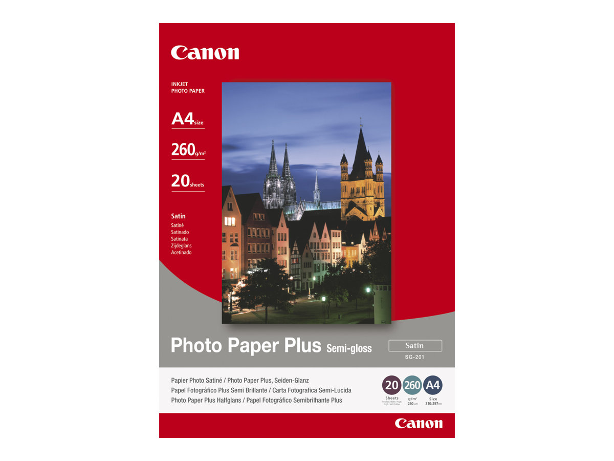 CANON SG-201 semi glossy photo paper inktjet 260g/m2 14x17 i