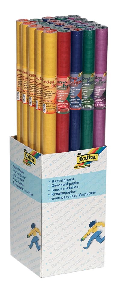 ROL KRAFT/INPAKPAPIER 2 KLEUR