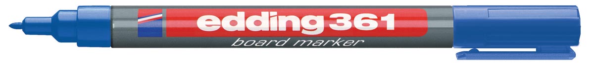 WHITEB MARKER EDDING 361 BLAUW