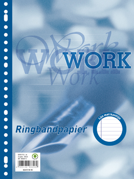 RINGBANDPAP WORK A4 LIJN 23G