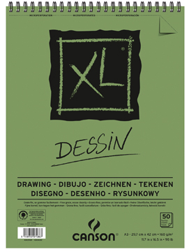 TEKENBLOK 50V XL DESSN A3 160G