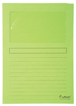 DOSSIERMAP VENSTER L GRN 100X
