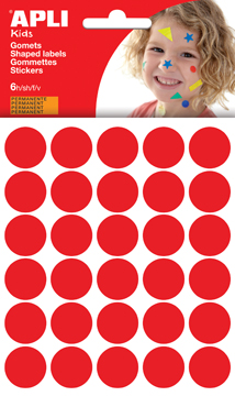 STICKER CIRCEL RD 20MM 180ST
