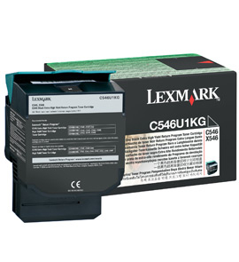 LEXMARK C546, X546 tonercartridge zwart extra high capacity