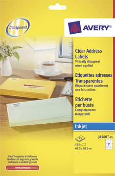 ETIK TRANS 63,5X38,1 525ST
