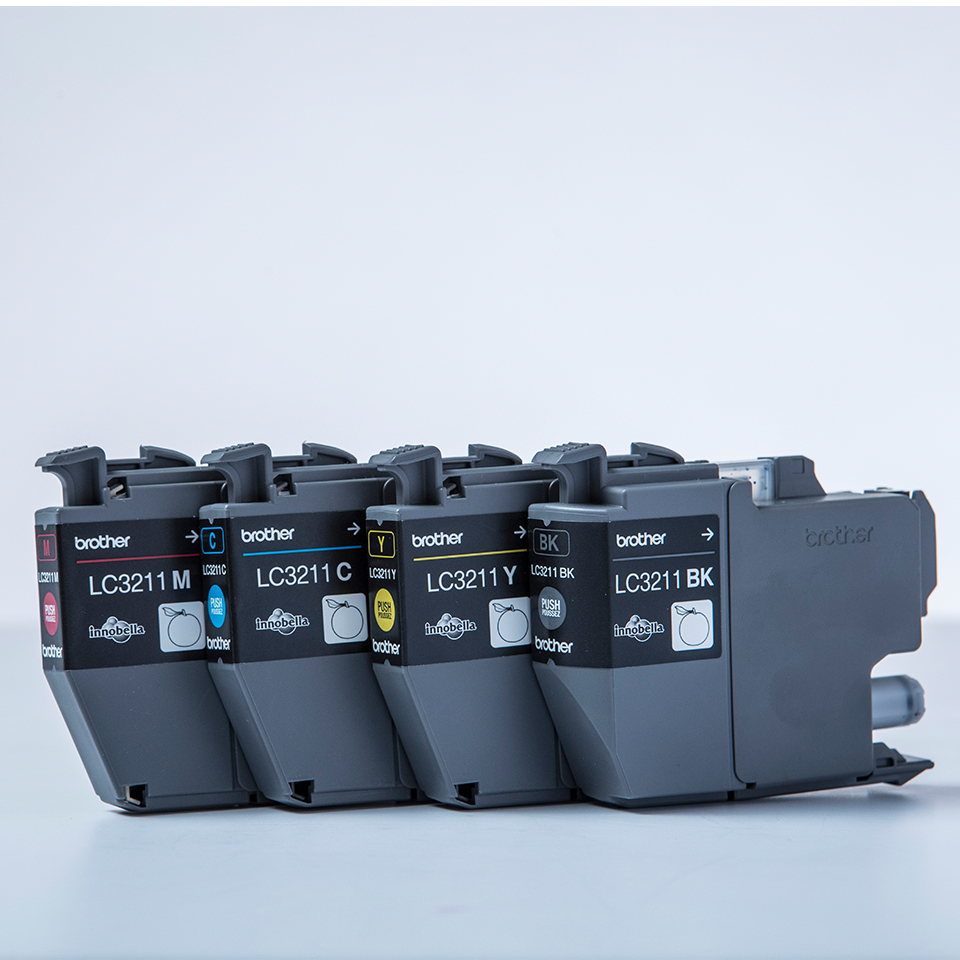 BROTHER LC3211VAL Pack of 4 cartridges black cyan magenta ye