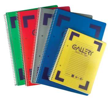 GALLERY SPIRAALSCHRIFT A4 RUIT PP